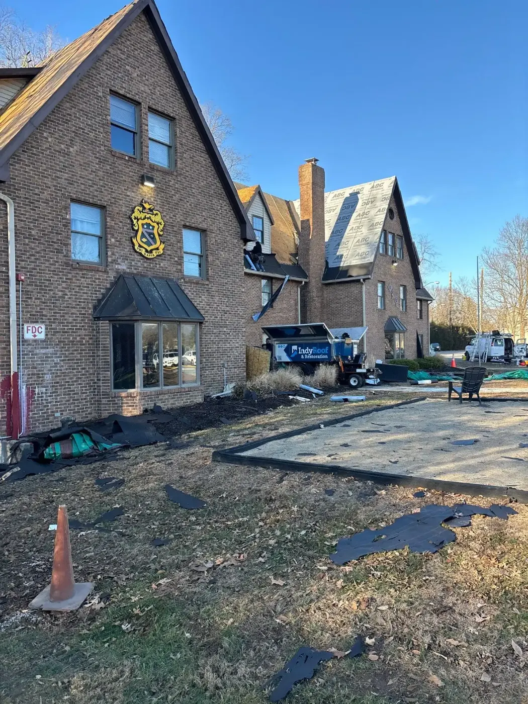 Flashing and seam work in Greenfield