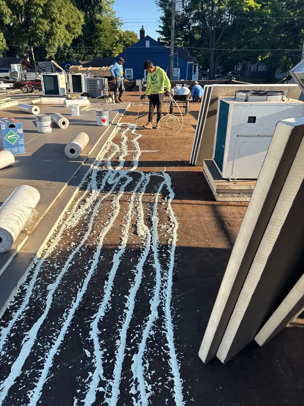 Membrane repair completed in Greenfield