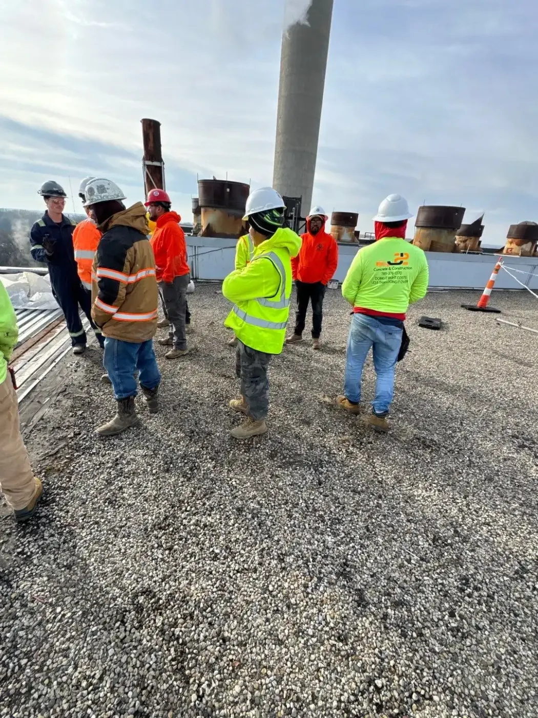 Commercial roofing by Greenfield Commercial Roofing near Shelbyville, IN